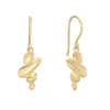 Tomfoolery Gold Pebble Balance Drop Earrings Sale