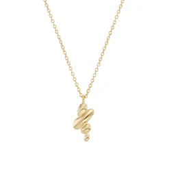 Tomfoolery Gold Pebble Balance Pendant Discount