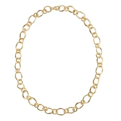 Tomfoolery Gold Pebble Organic Chain Clearance