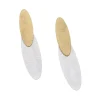 Tomfoolery Gold Plated Baguette Drop Earrings New