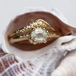 Tomfoolery Gold Rockpool Stacking Ring Outlet