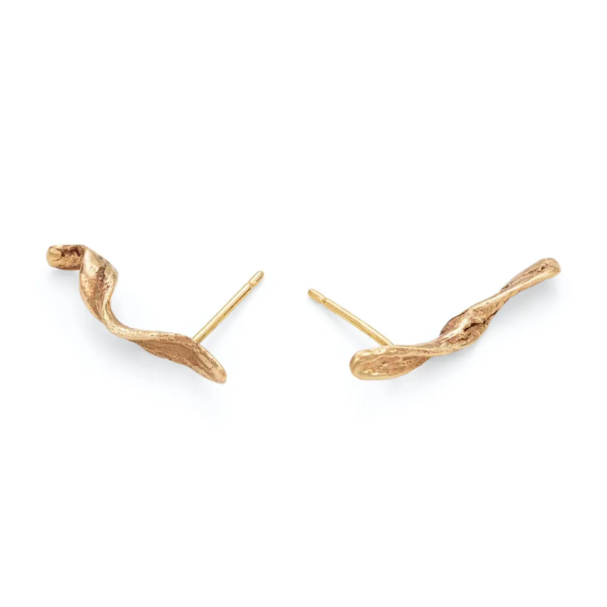 Tomfoolery Gold Seaweed Crawler Stud Outlet