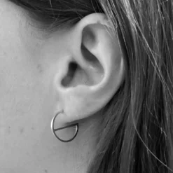 Tomfoolery Gold Small Carla Hoops Clearance