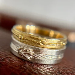 Tomfoolery Gold Small Knots Band Best