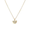 Tomfoolery Gold Sunrise White Diamond Necklace Clearance