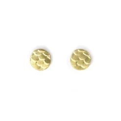 Tomfoolery Gold Tiny Catkin Studs Clearance