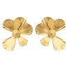 Tomfoolery Gold Wildflower Ample Earrings Discount