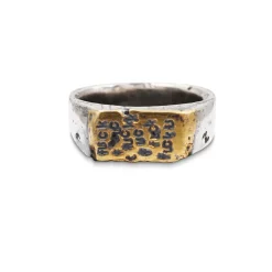 Tomfoolery Golden Hour First F – Ring in Silver Online