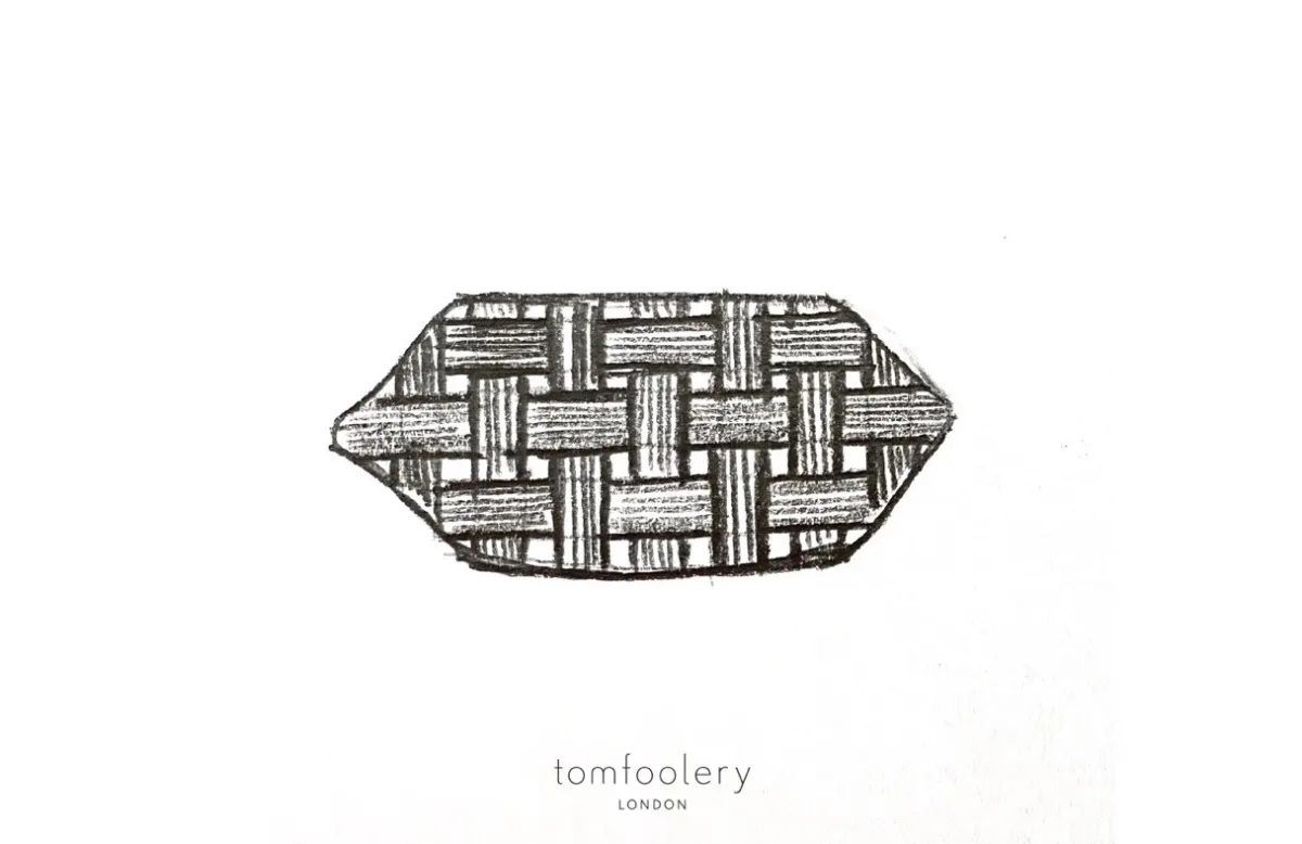 Tomfoolery Golden Thread Art Ring Fashion