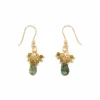 Tomfoolery Grappolino Chrysoprase Drop Earrings Clearance