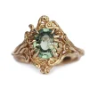 Tomfoolery Green Sapphire Gypsy Cove Ring Clearance
