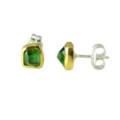 Tomfoolery Green Tourmaline Stud Earrings Discount