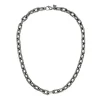Tomfoolery Grey Titanium Anchor Chain Necklace Sale