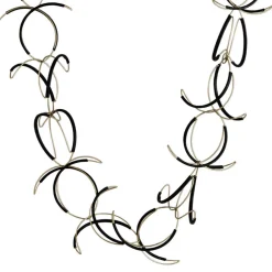Tomfoolery Grey Twist Necklace Sale