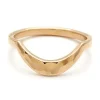Tomfoolery Hammered Calligraphic Curve Band Best