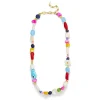 Tomfoolery Happy Beaded Necklace Outlet