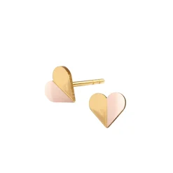 Tomfoolery Heart Stud Earrings Outlet