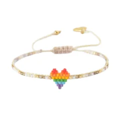 Tomfoolery Heartsy Row Friendship Bracelet Best