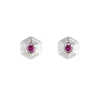 Tomfoolery Hex Gem Studs Silver Online