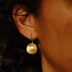 Tomfoolery Ibiza Silver Small Disc Earrings Sale
