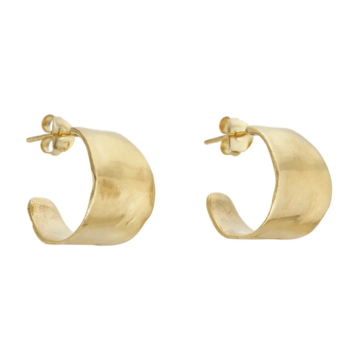 Tomfoolery Ines Gold Hoop Earrings Discount