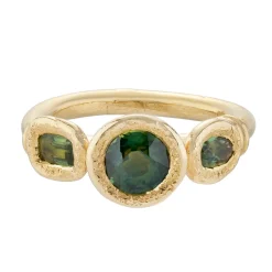 Tomfoolery Insieme Sapphire & 18ct Yellow Gold Ring Hot