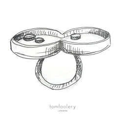 Tomfoolery ‘Intersecting Circles’ Art Ring Sale