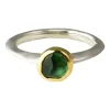 Tomfoolery Irregular Green Amethyst Stacking Ring Online