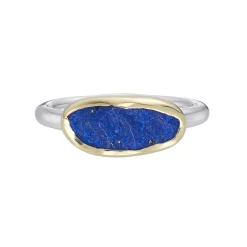 Tomfoolery Irregular Long Lapis Lazuli Ring Best