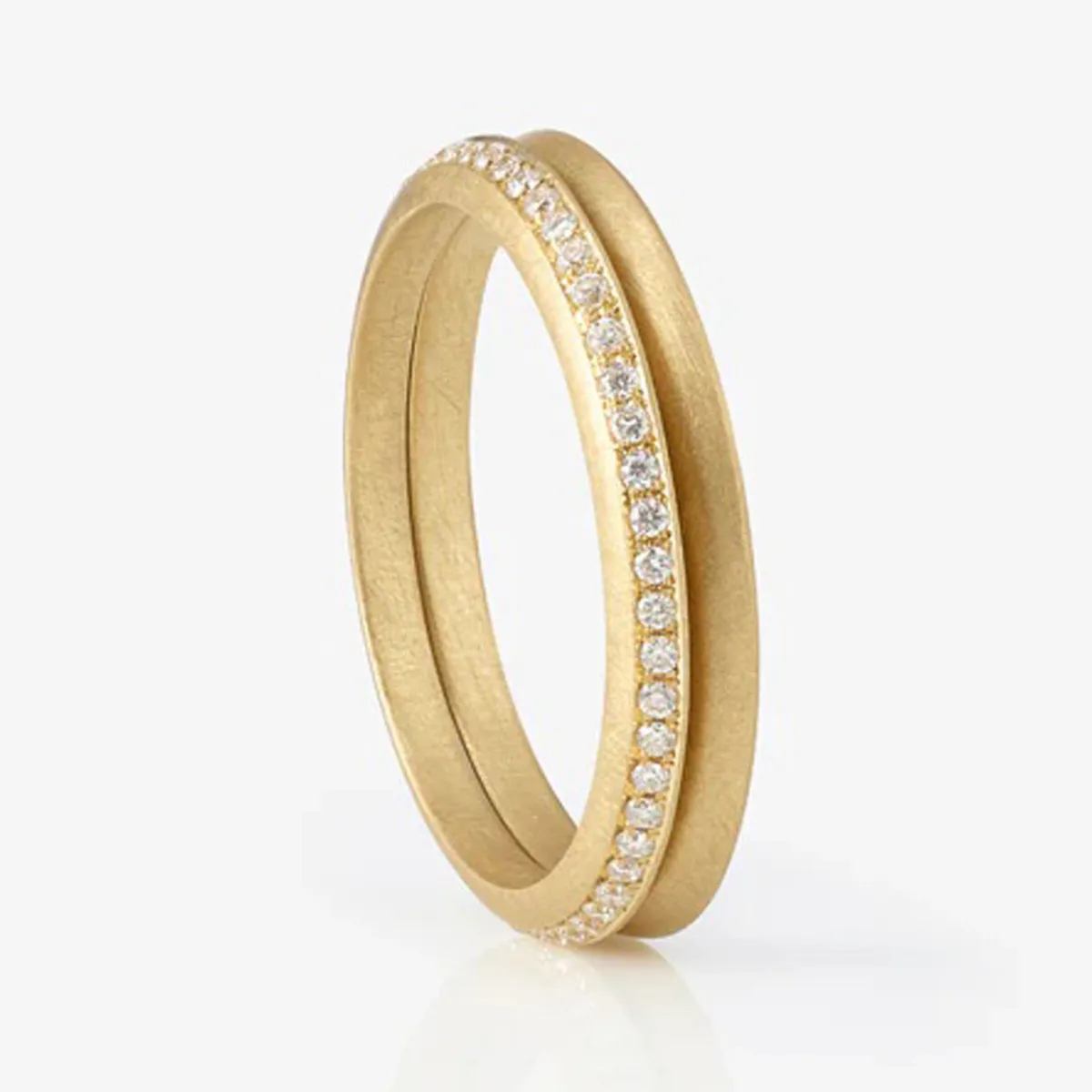 Tomfoolery Ivana Diamond Eternity Ring Hot