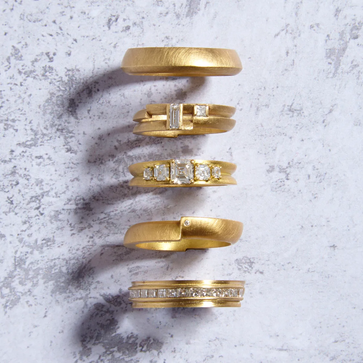 Tomfoolery Ivana 4mm Ring with Diamond Sale
