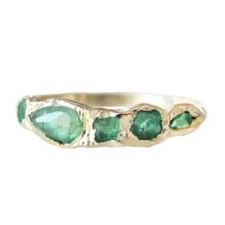 Tomfoolery Journey Treasure Emerald Ring Discount