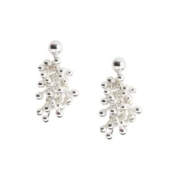 Tomfoolery Joy Large Cluster Earrings Fashion