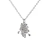 Tomfoolery Joy Small Silver Cluster Pendant Necklace Best