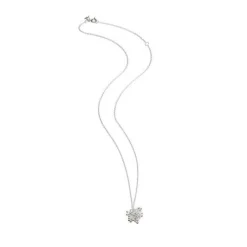 Tomfoolery Joy Small Silver Cluster Pendant Necklace Best