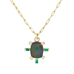 Tomfoolery Juno Opal Pendant Outlet