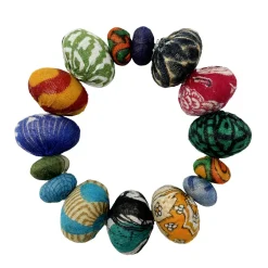 Tomfoolery Kantha Coterie Beaded Bracelet Clearance
