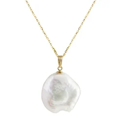 Tomfoolery Keshi Pearl Pendant New