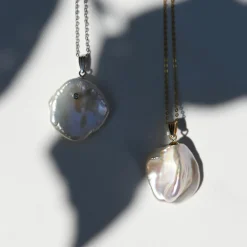 Tomfoolery Keshi Pearl Pendant New