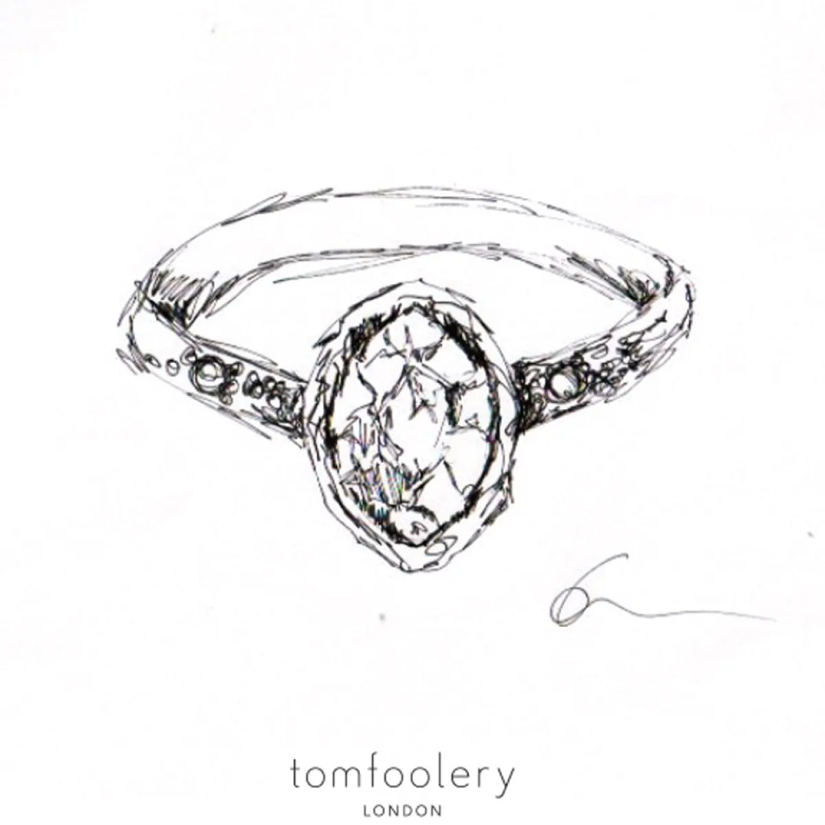 Tomfoolery Lab Yellow Diamond III Art Ring Best