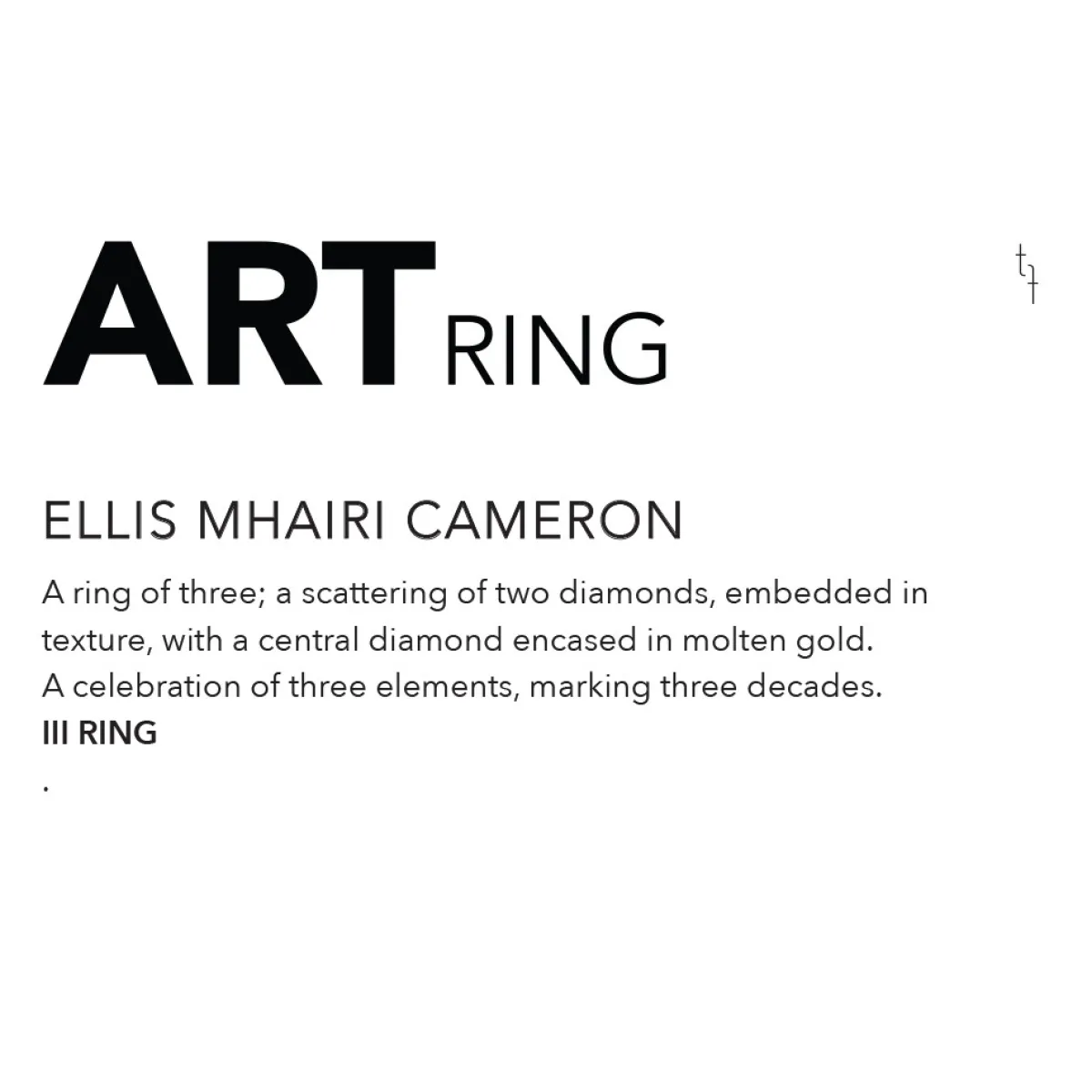 Tomfoolery Lab Yellow Diamond III Art Ring Best