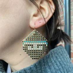 Tomfoolery Lantern Key Earrings Online