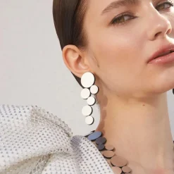 Tomfoolery Large Abstraction Earrings Outlet