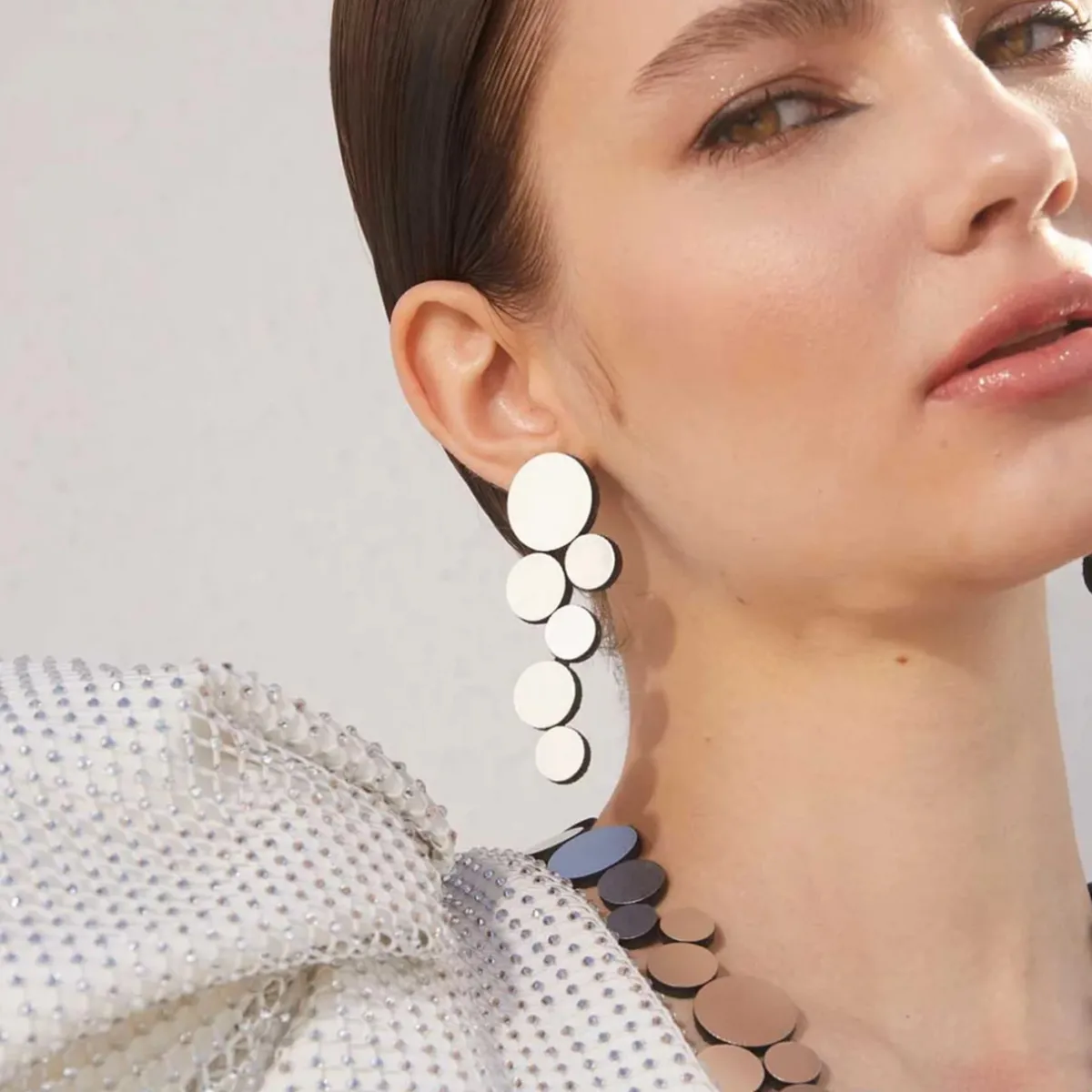 Tomfoolery Large Abstraction Earrings Outlet