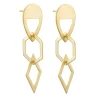Tomfoolery Large Multi Shape Drop Earrings New