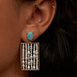 Tomfoolery Letter Earrings Sale