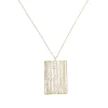 Tomfoolery Letter  Necklace Hot