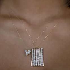 Tomfoolery Letter Necklace Hot