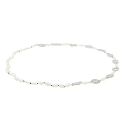 Tomfoolery Leucia Silver & Freshwater Pearl Necklace Best