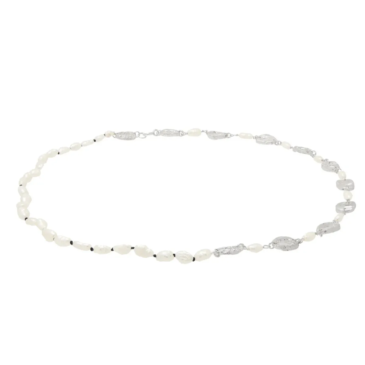 Tomfoolery Leucia Silver & Freshwater Pearl Necklace Best